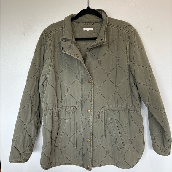 Maurices Quilted Utility Jacket in Sage - Picture 1 of 1